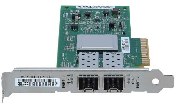 QLOGIC - QLE2562 - FC-HBA QLE2562 8Gb PCI-E DP LP