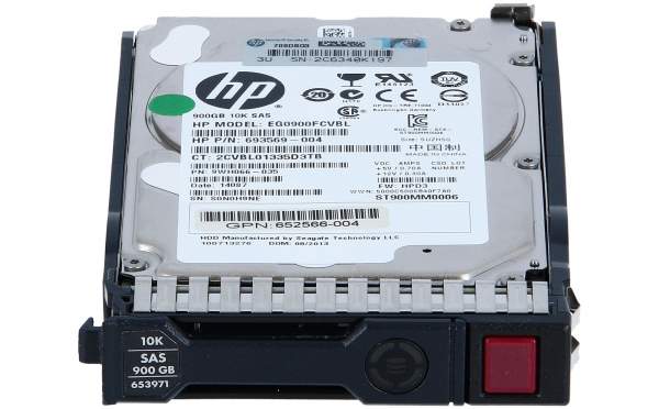HPE - 693569-004 - HP 900GB SAS 6G 10K 2.5'' - Festplatte - Serial Attached SCSI (SAS)