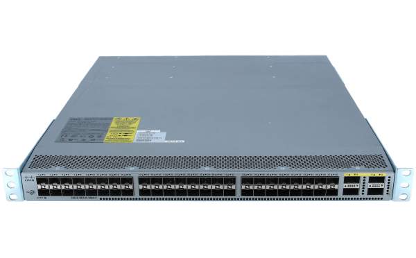 Cisco - N3K-C3064PQ-10GX= - Nexus 3064-X, 48 SFP+, 4 QSFP+ ports, with enh scale, low-l