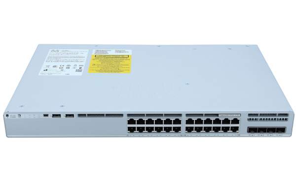 Cisco - C9200L-24P-4X-E - Catalyst 9200L - Gestito - L3 - 10G Ethernet (100/1000/10000) - Full duplex - Supporto Power over Ethernet (PoE)
