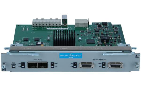HP - J9312A - HP 10GbE 2-port SFP+/2-port CX4 yl Module
