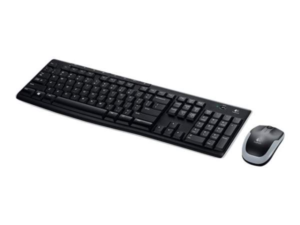 Logitech — 920-004509 — Logitech Wireless Combo MK270 — комплект Tastatur-und-Maus-Set — кабели — 2,4 G