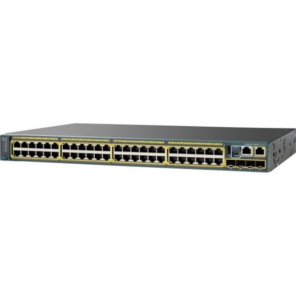Cisco - WS-C2960S-F48TS-S - WS-C2960S-F48TS-S - Gestito - L2 - Fast Ethernet (10/100) - Full duplex - Montaggio rack
