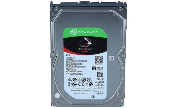 Seagate Technology - ST4000NE001 - Hard drive - 4 TB - internal - 3.5" - SATA 6Gb/s - 7200 rpm - buffer: 128 MB - with 2 years Rescue Data Recovery Service Plan