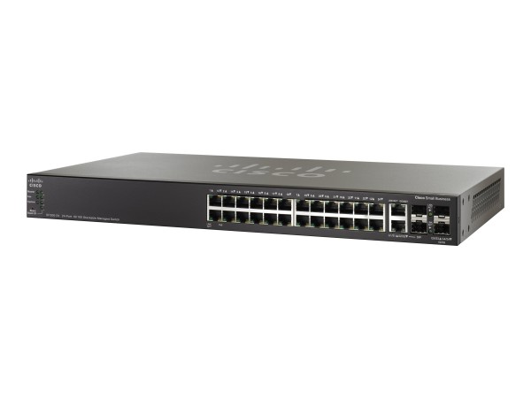Cisco - SF500-24-K9-G5 - Small Business SF500-24 - Switch - 100 Mbps - 24-Port - Rack-Modul