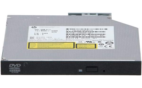 HPE - 652294-001 - HP 12.7MM SLIM SATA 8XDVD-ROM 24XCD-ROM JACKBLACK OPTICAL DRIVE