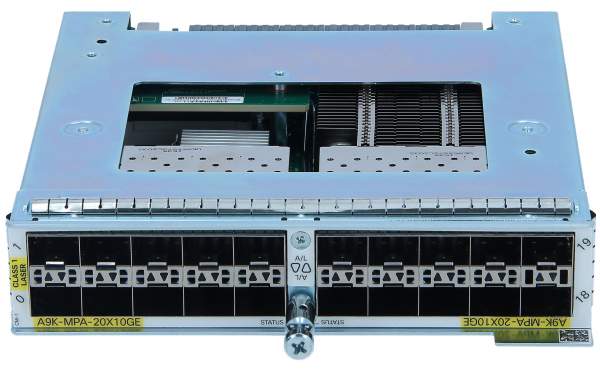 Cisco - A9K-MPA-20X10GE - ASR 9000 20-port 10GE Modular Port - 20-port