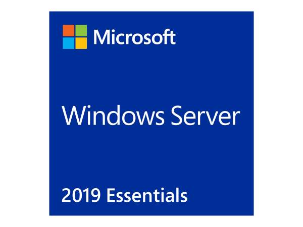 Microsoft - G3S-01301 - Windows Server 2019 Essentials 1-2CPU OEM 64BIT