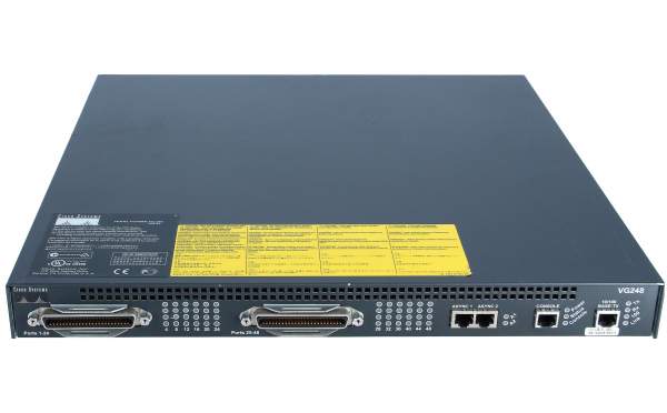 Cisco - VG248 - 48 Port Voice over IP analog phone gateway