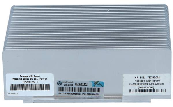 HP - 723353-001 - HP DL380P G8 Heatsink