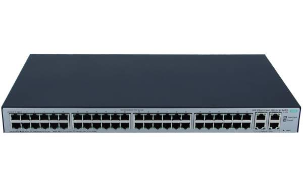 HPE - JL171A - OfficeConnect 1850 48G 4XGT - Gestito - L2 - Gigabit Ethernet (10/100/1000) - Full duplex - Montaggio rack - 1U