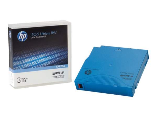 HPE - C7975AN - Ultrium Non-Custom Labeled Data Cartridge - LTO / Ultrium - 1.500 GB Daten-Cartr