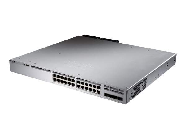 Cisco - C9300L-24UXG-4X-A - Catalyst 9300L - Network Advantage - switch - L3 - Managed - 24 x 10/100/1000 (UPOE) + 4 x 10 Gigabit SFP+ (uplink) - rack-mountable - UPOE (880 W)