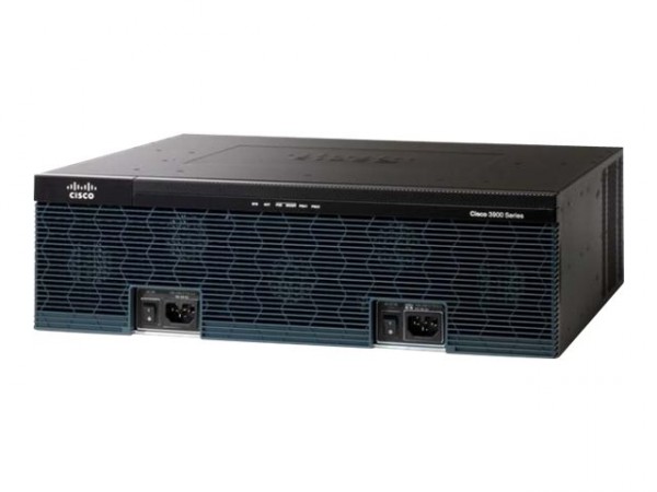 Cisco - C3945E-CME-SRST/K9 - 3945E Voice Bundle - Router - 1.000 Mbps - Rack-Modul