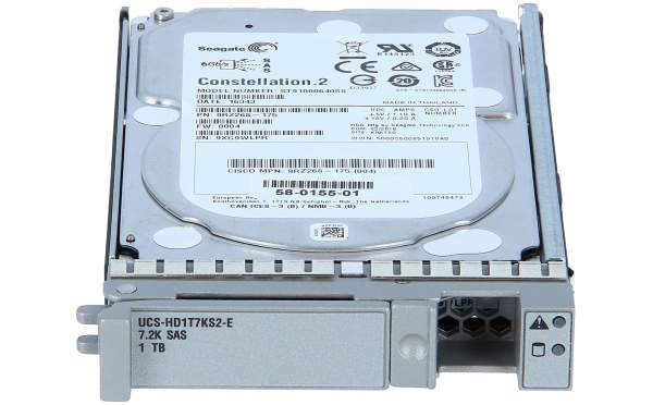 Cisco - UCS-HD1T7KS2-E - Cisco Festplatte - 1 TB - Hot-Swap - 2.5" (6.4 cm)