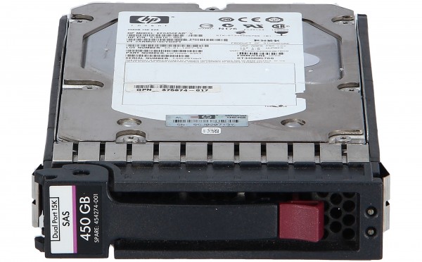 HPE - 454274-001 - "'HP 450Gb 15k 3.5"" DP SAS Drives'"