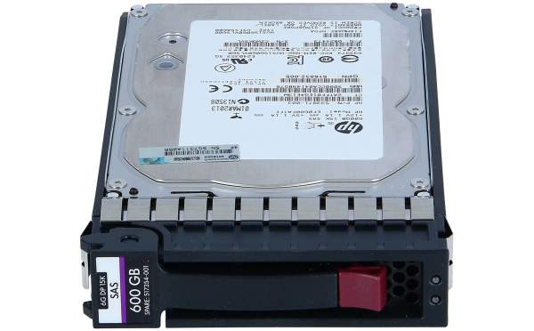 HPE - 517354-001 - "'HP 600GB 6G 15K 3.5"" SAS Dual Port Hard Drive (No Caddie Label)'"