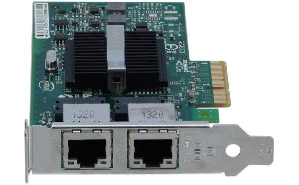 Intel - EXPI9402PTBLK - PRO/1000 PT Dual Port Server Adapter - Nic - PCI Filo di rame - 1000 Mbps