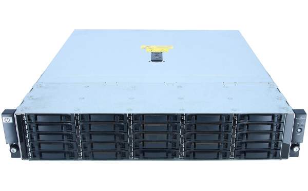 HPE - AJ840A - StorageWorks M6625 - 150 TB - Serial Attached SCSI (SAS) - 2.5" - Armadio (2U) - Nero - Argento - 406,4 mm