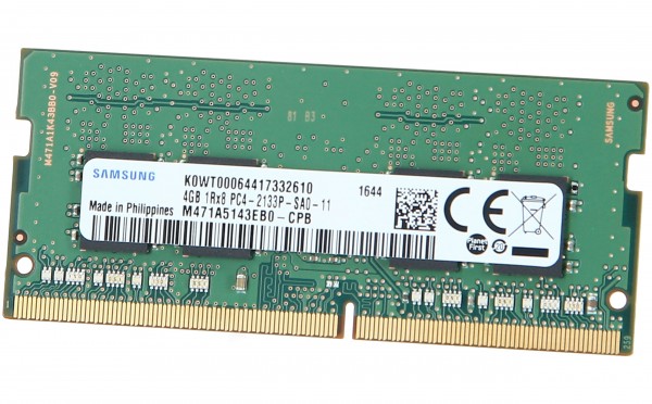 HP - T7B76AA - DDR4 SO-DIMM - 4 GB DDR4 260-Pin 2.133 MHz - non-ECC
