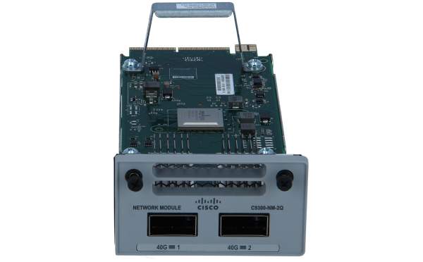 Cisco - C9300-NM-2Q - C9300-NM-2Q - 40 Gigabit Ethernet - 40000 Mbit/s - QSFP+ - Catalyst 9300