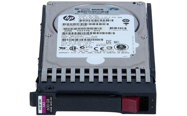 HP - 599476-003 - 600GB SAS 600GB SAS Interne Festplatte