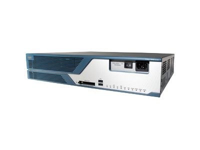 Cisco - C3825-VSEC-SRST/K9 - 3825 Eingebauter Ethernet-Anschluss Blau - Edelstahl Kabelrouter
