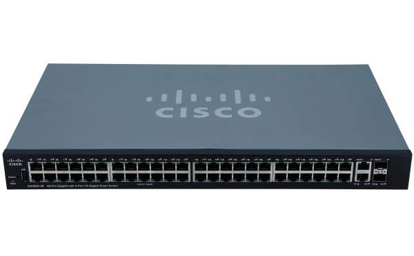 Cisco - SG250X-48-K9-EU - SG250X-48 48-Port Gigabit Smart Switch with 10G Uplinks
