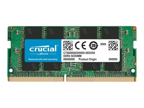Crucial - CT8G4SFRA32A - 8GB (1X 8GB) 3200MHZ SODIMM DDR4 RAM
