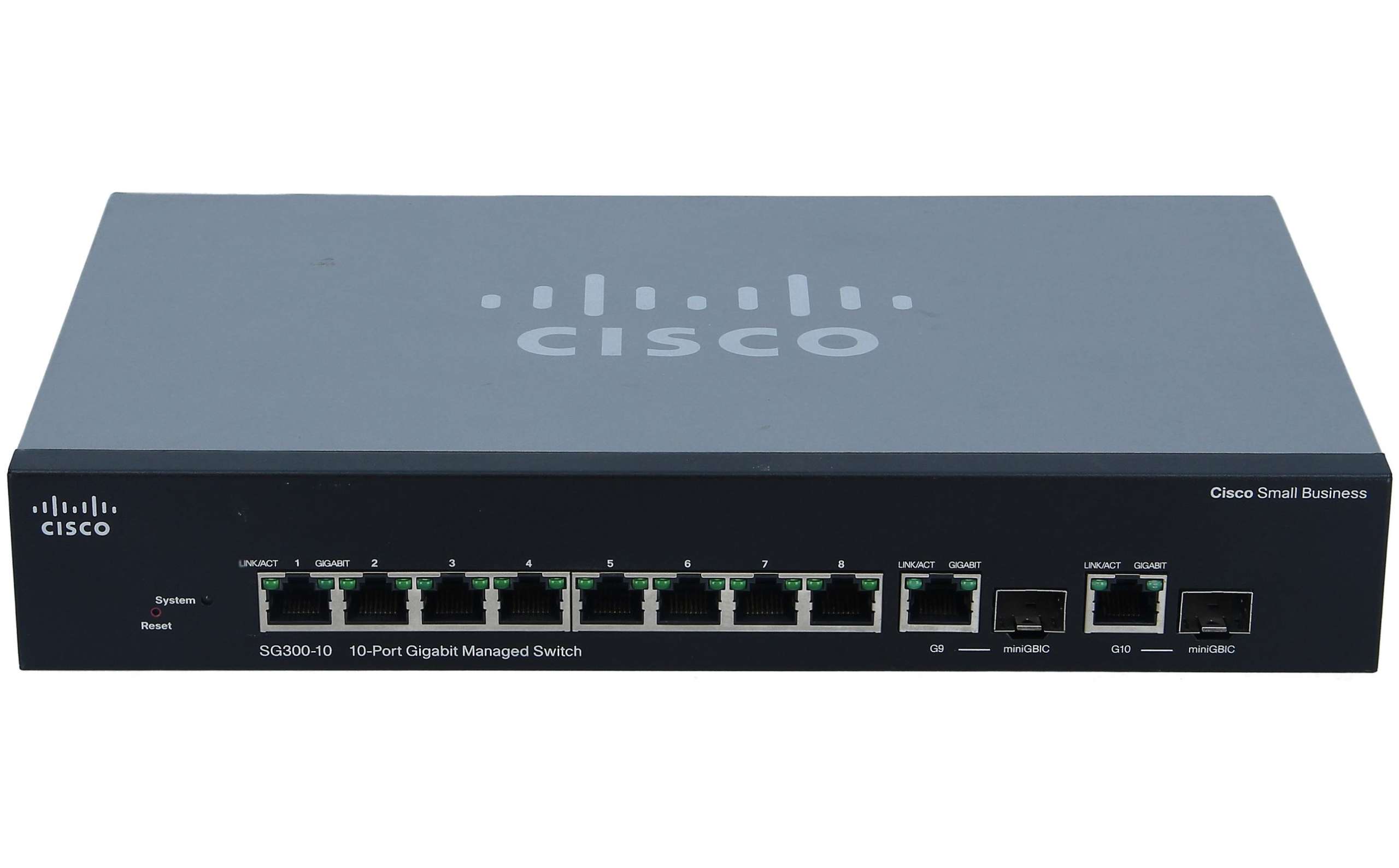 Cisco SG300-10  Small Business 10-Port Gigabit Managed Switch 
