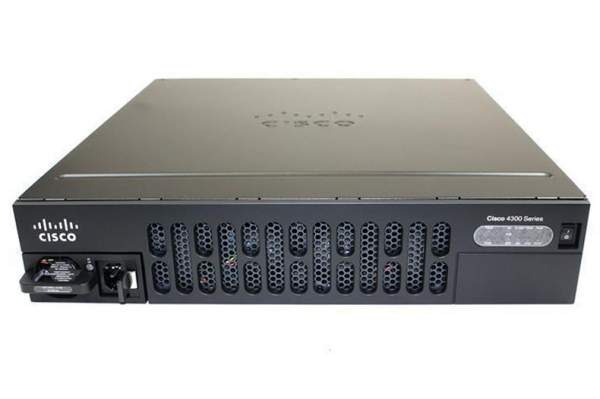Cisco - ISR4431-AX/K9 - ISR 4431 AX Bundle - WAN Ethernet - Gigabit Ethernet - Nero