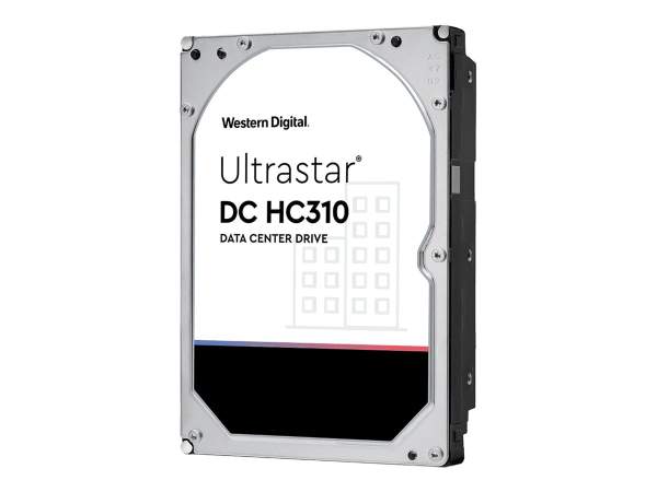 WD - 0B36040 - Ultrastar DC HC310 HUS726T4TALE6L4 - Festplatte - 4 TB - intern - 3.5" (8.9 cm) - SAT