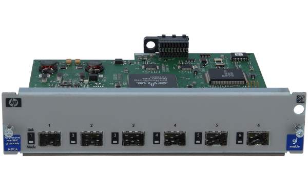 HPE - J4893A - ProCurve Switch gl Mini-GBIC Module 6-port Rete di accessori