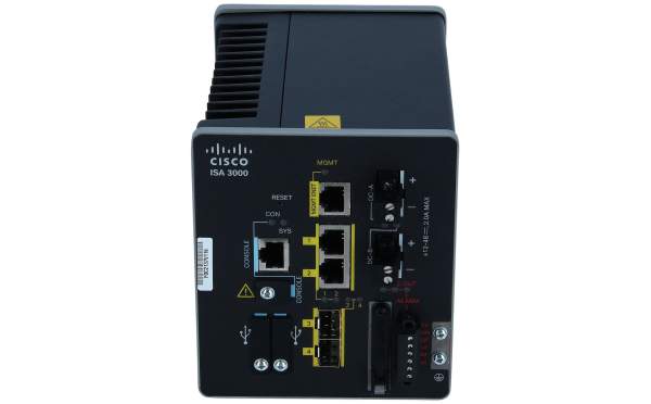 Cisco - ISA-3000-2C2F-K9= - Industrial Security Appliance 3000 - Switch - L3