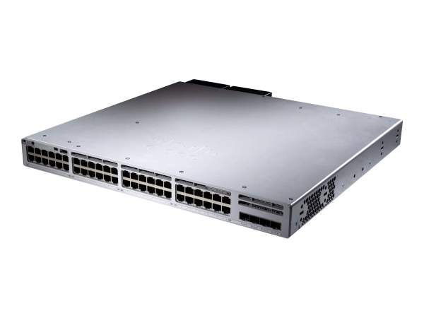 Cisco - C9300L-48UXG-4X-E - Catalyst 9300L - Network Essentials - switch - L3 - Managed - 48 x 10/100/1000 (UPOE) + 4 x 10 Gigabit SFP+ (uplink) - rack-mountable - UPOE (675 W)