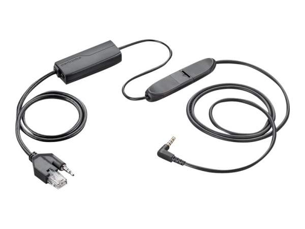 Plantronics - 202268-01 - Elektronischer Hook-Switch Adapter - für Apple iPhone 4, 4S, 5, 5s, 6;
