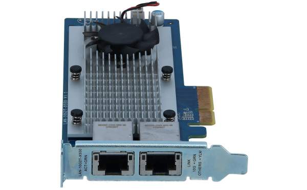QNAP - LAN-10G2T-X550 - Network adapter - 10Gb Ethernet x 2