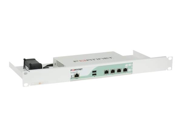 PC HARDW - RM-FR-T8 - Network device mounting kit - rack mountable - RAL 9003 - signal white - 1U - 19" - for Fortinet FortiGate 80D - FortiMail 60D -