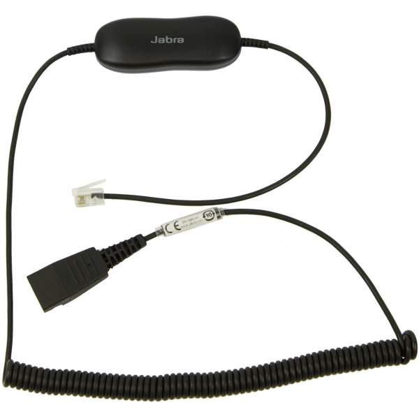 Jabra - 88001-04 - Headset cable - RJ-9 male to Quick Disconnect male - 2 m