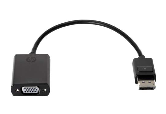 HP - 752661-001 - HP 752661-001 Videokabel-Adapter DisplayPort VGA (D-Sub) Schwarz