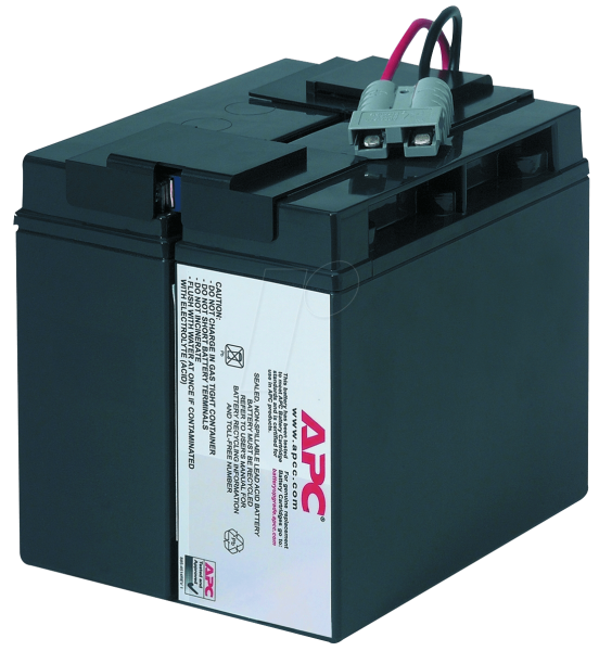 APC - RBC7 - Replacement Battery Cartridge - UPS battery - 1 x battery - Lead Acid - black