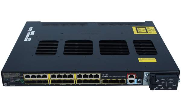 Cisco - IE-4010-16S12P - IE4010 w/ 12GE SFP, 12GE Copper PoE+ & 4GE SFP uplink ports