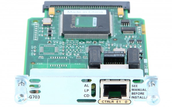 Cisco - VWIC2-1MFT-G703 - 1-Port 2nd Gen Multiflex Trunk Voice/WAN Int. Card - G.703