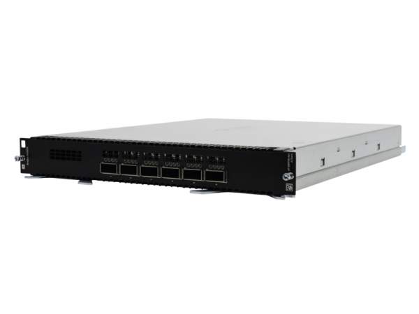 HP - JL366A - Aruba Advanced Module - Expansion module - 100 Gigabit QSFP28 / 40 Gigabit QSFP28 x 6