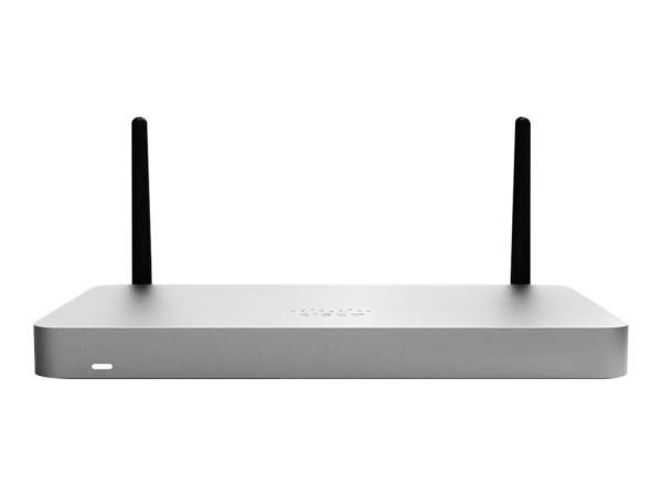 Cisco - MX67W-HW - Meraki MX67W - Security appliance - GigE - Wi-Fi 5 - 2.4 GHz - 5 GHz - desktop