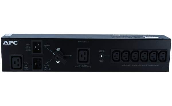 APC - SBP3000RMI - Service Bypass PDU 230V 16AMP W/ (6) IEC C13 And (1) C19 - 0 - 40 °C - 0 - 95% - VDE - REACH - 2,09 kg