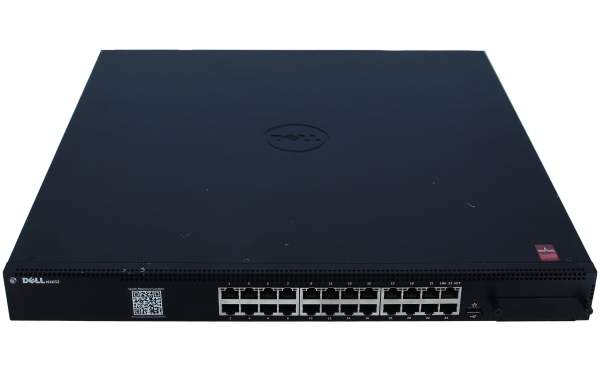 Dell - 210-ABVS - N4032 - Managed - L3 - 10G Ethernet (100/1000/10000) - Rack mounting - 1U - 24xRJ-45 - 10GbE - flash 256MB - 2x460W PSU - black