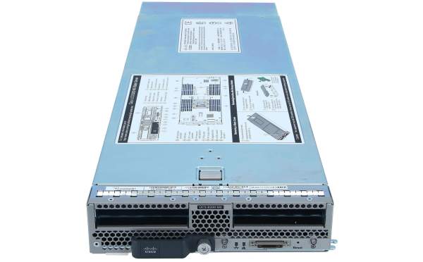 Cisco - UCSB-B200-M5 - UCS B200 M5 Blade Server - Server - 2-way - no CPU - RAM 0 GB - SATA/SAS - 2 x hot-swap 2.5" bay(s) - no HDD - G200e - no OS - monitor: none