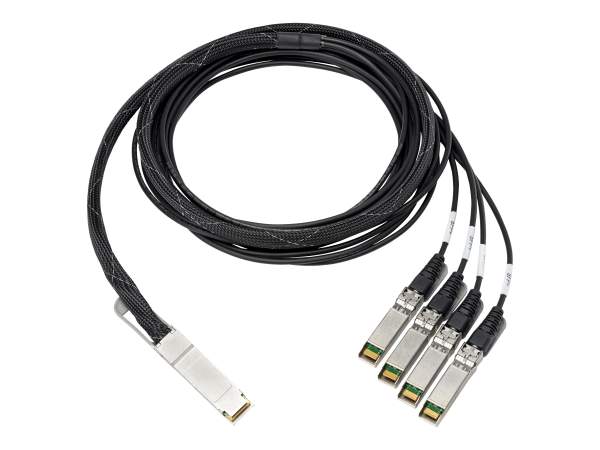 HPE - 845416-B21 - Copper Cable - 100GBase direct attach cable - QSFP28 (M) to SFP28 (M) - 3 m