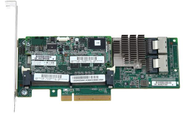 HPE - 631671-B21 - SmartArray P420/2GB - SAS - SATA - PCI Express x8 - 0,1,1+0,5,6,50 - 6 Gbit/s - 2048 MB - DDR3